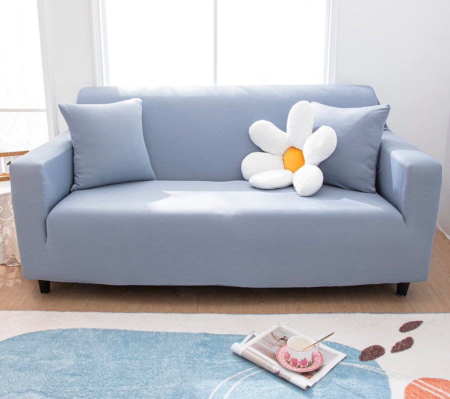 Universal Sofa Slipcover with 1 Cushion Cover-Grey