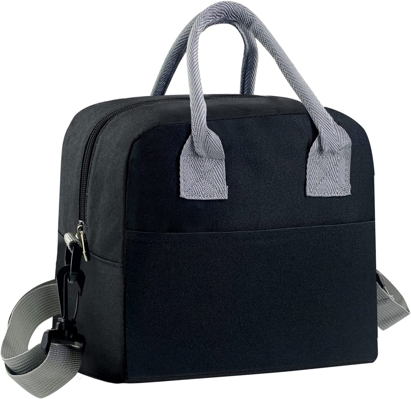 Insulated Large Reusable Lunch Bags with Adjustable & Removable Shoulder Strap