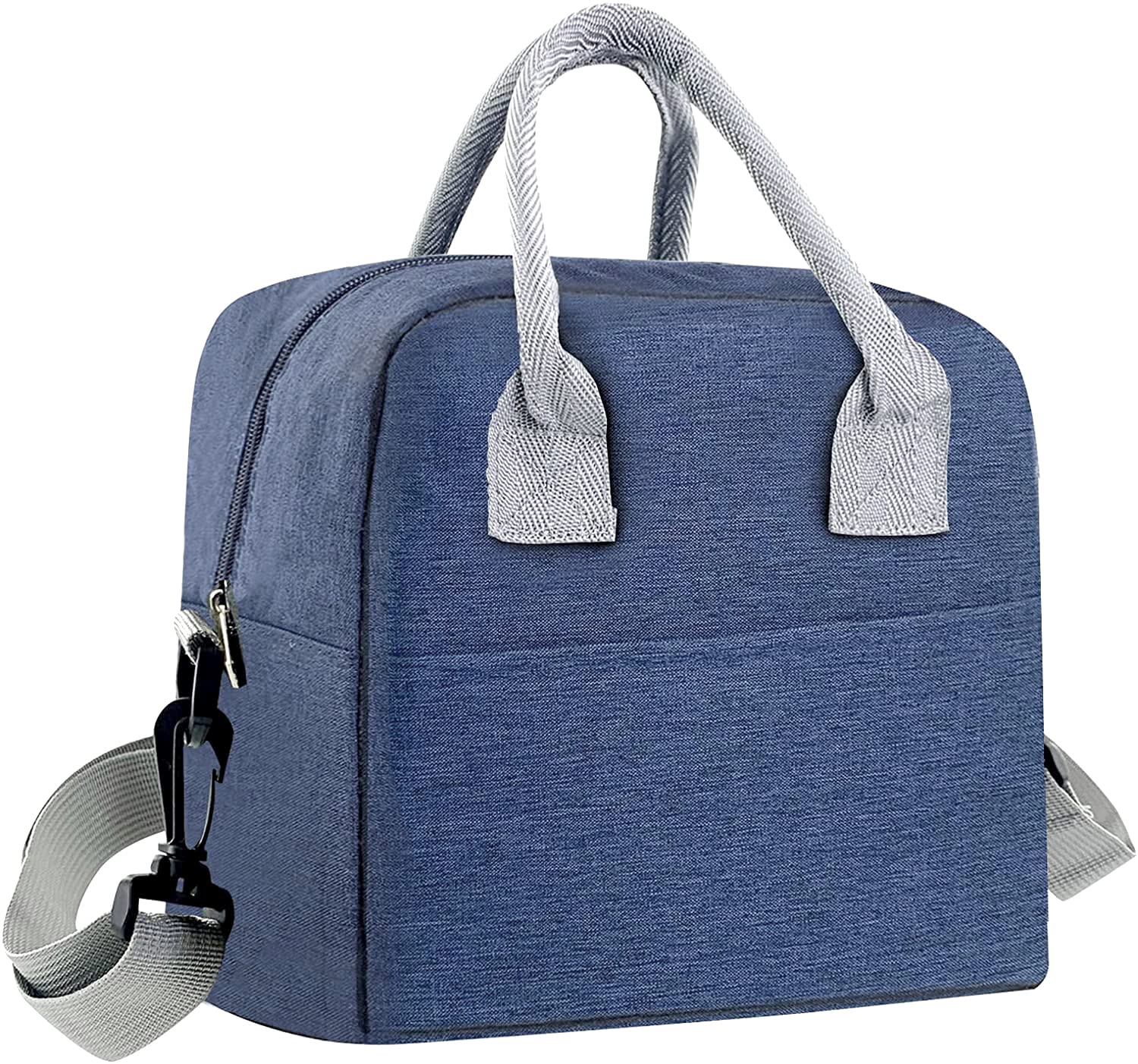 Insulated Large Reusable Lunch Bags with Adjustable & Removable Shoulder Strap