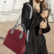 Insulated Large Reusable Lunch Bags with Adjustable & Removable Shoulder Strap