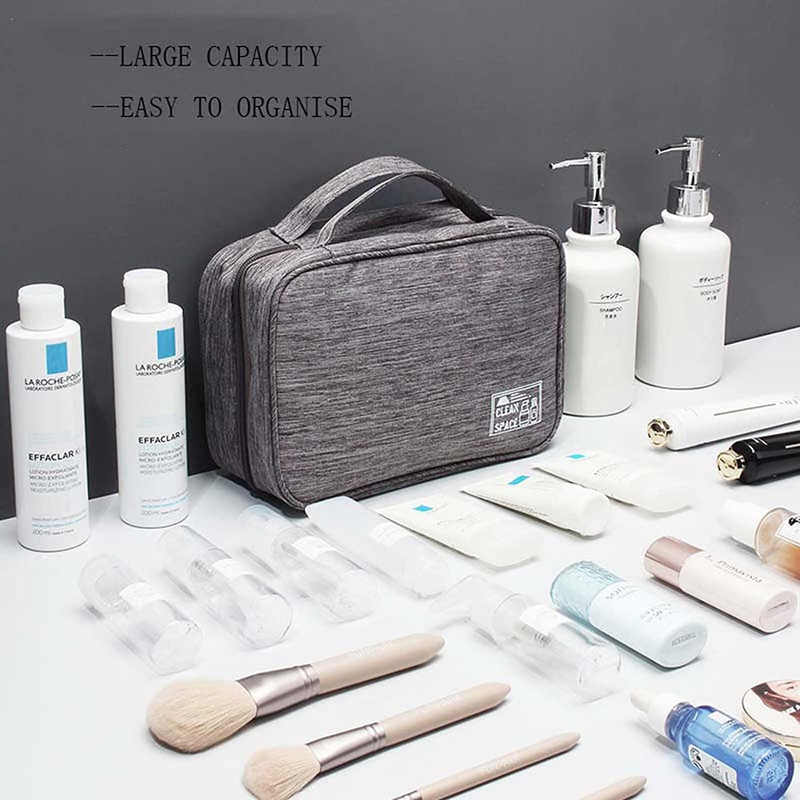 Hanging Travel Toiletry Organizer Bag with Hanging Hook for Men