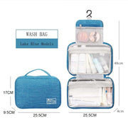 Hanging Travel Toiletry Organizer Bag with Hanging Hook for Men