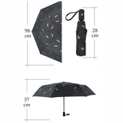 Ultra Light and Small Mini Umbrella with Carrying Pouch
