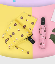 Ultra Light and Small Mini Umbrella with Carrying Pouch