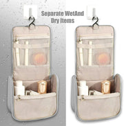 Toiletry Bag with Pearl Zipper