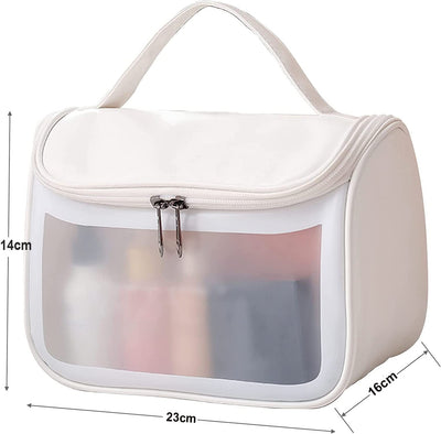 Frosted Portable Large Capacity PVC Make Up