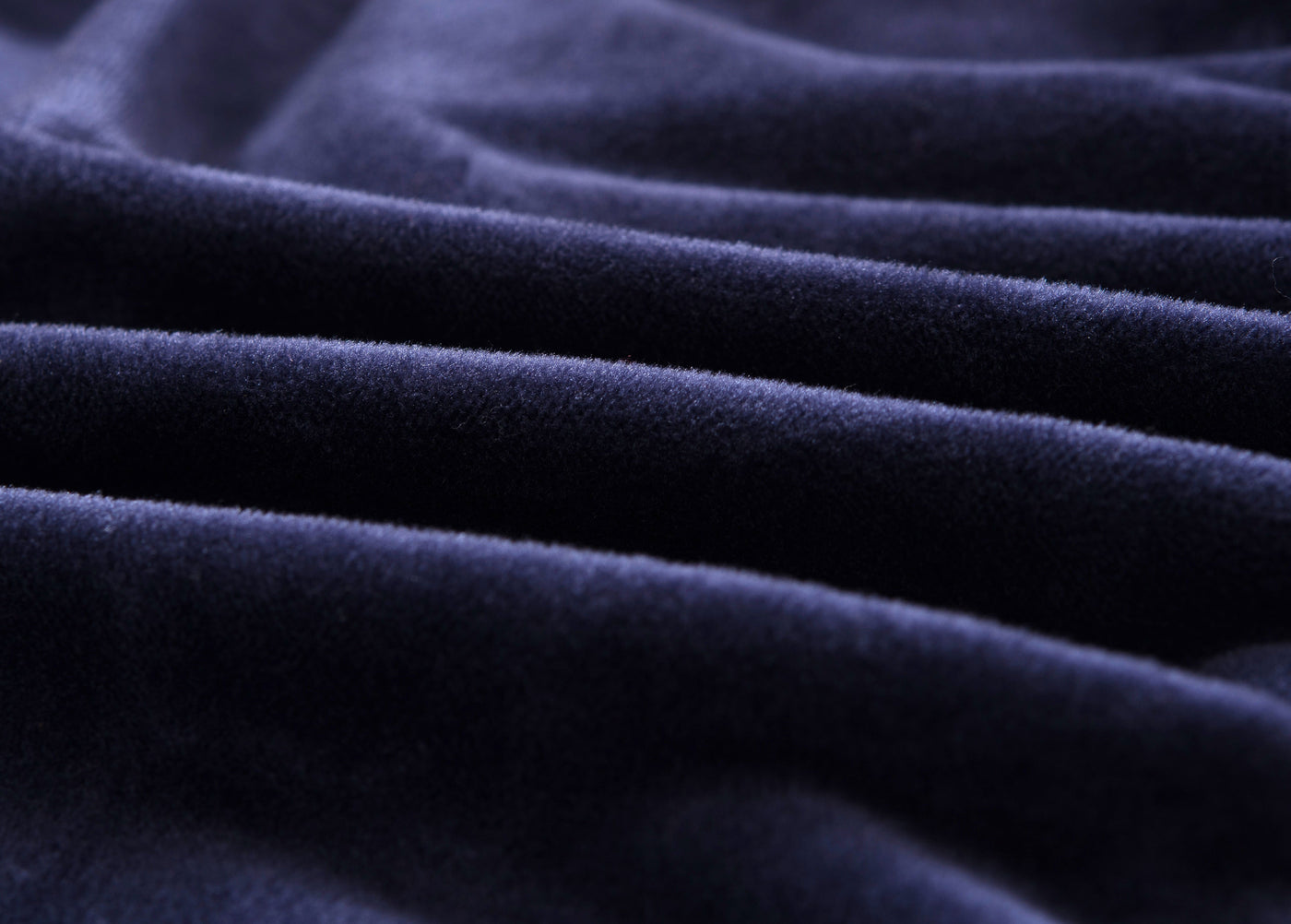 Plush Sofa Slipcover - Dark Blue