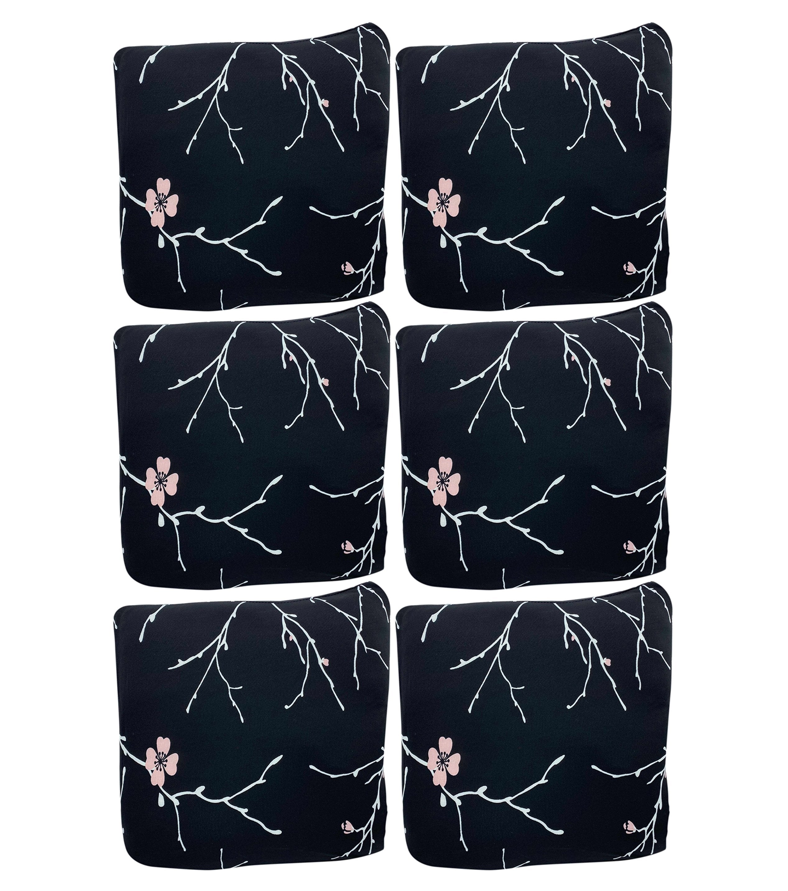 Printed Sofa Cover - Black Branch