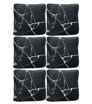 Printed Sofa Cover - Black Marble