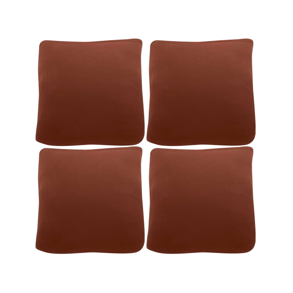 Polyester Cushion Cover-Rust Brown