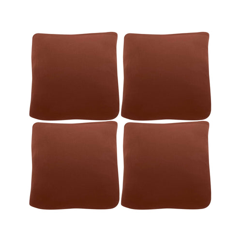 Polyester Cushion Cover-Rust Brown