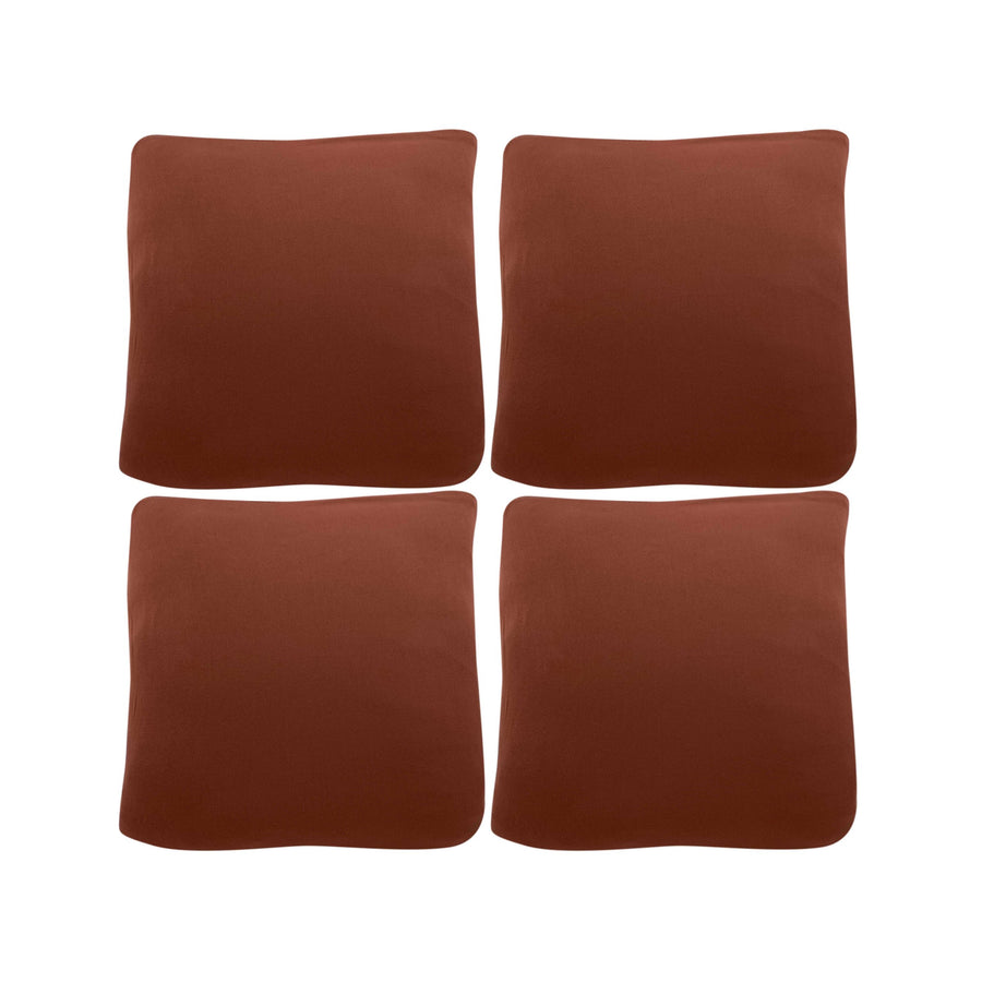 Polyester Cushion Cover-Rust Brown