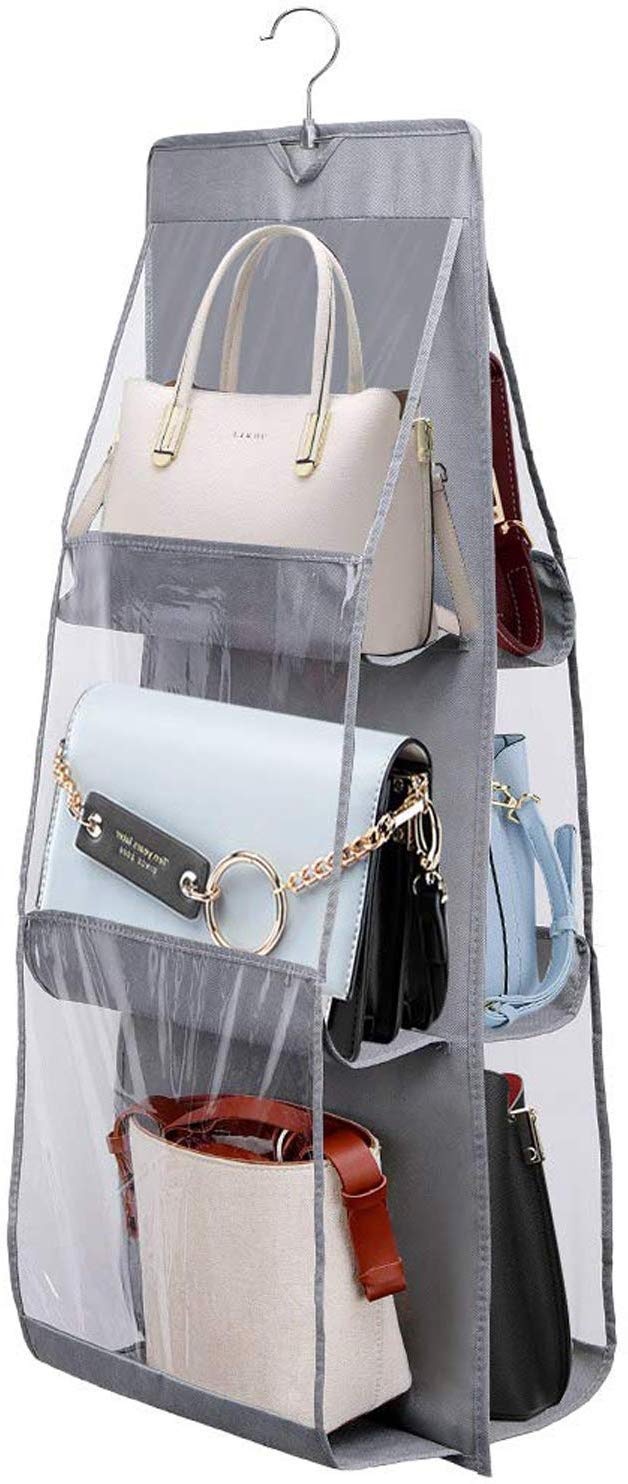Hanging Handbag with 6 Pockets