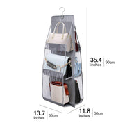 Hanging Handbag with 6 Pockets